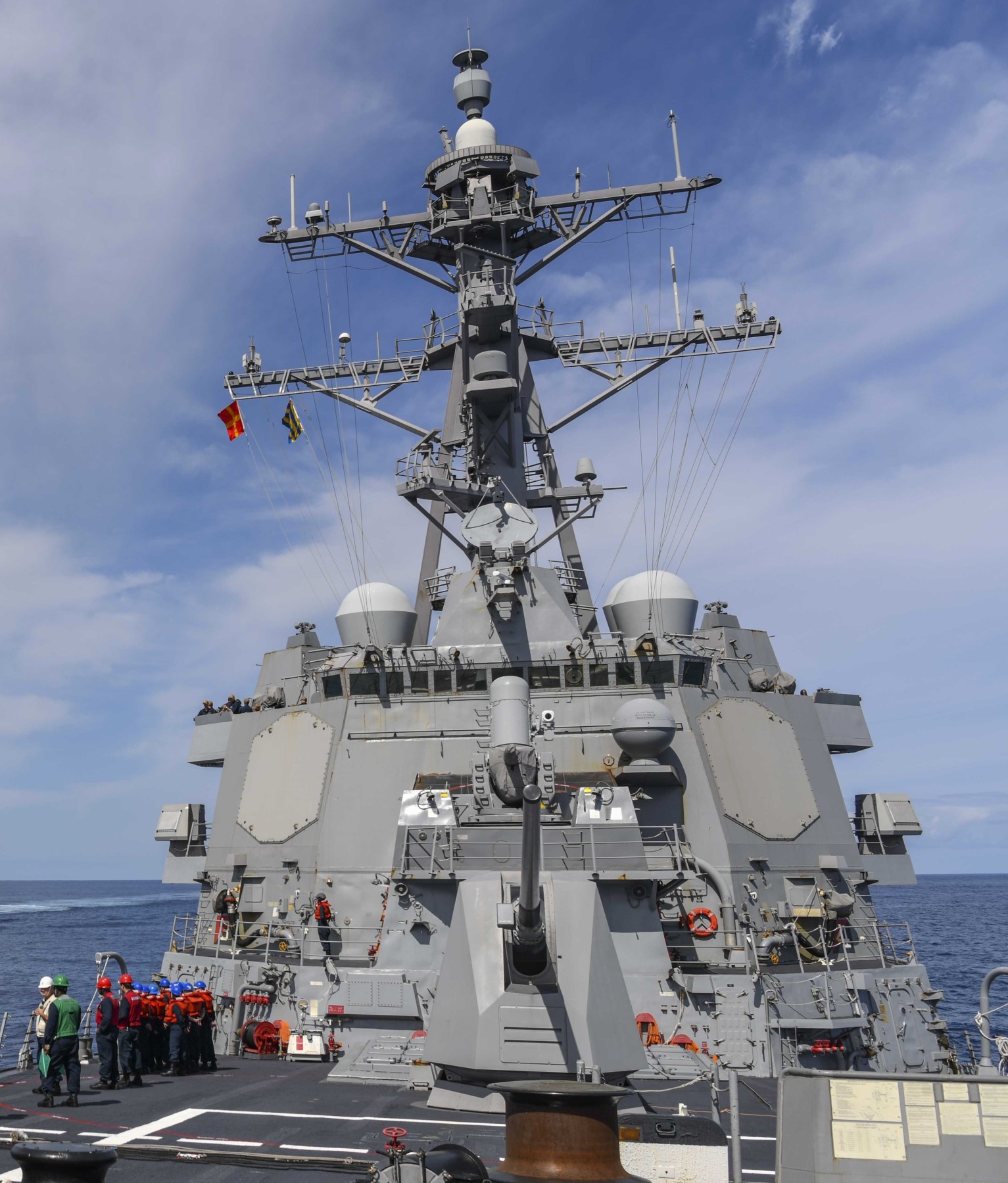 ddg-117 uss paul ignatius arleigh burke class guided missile destroyer aegis us navy atlantic ocean 42