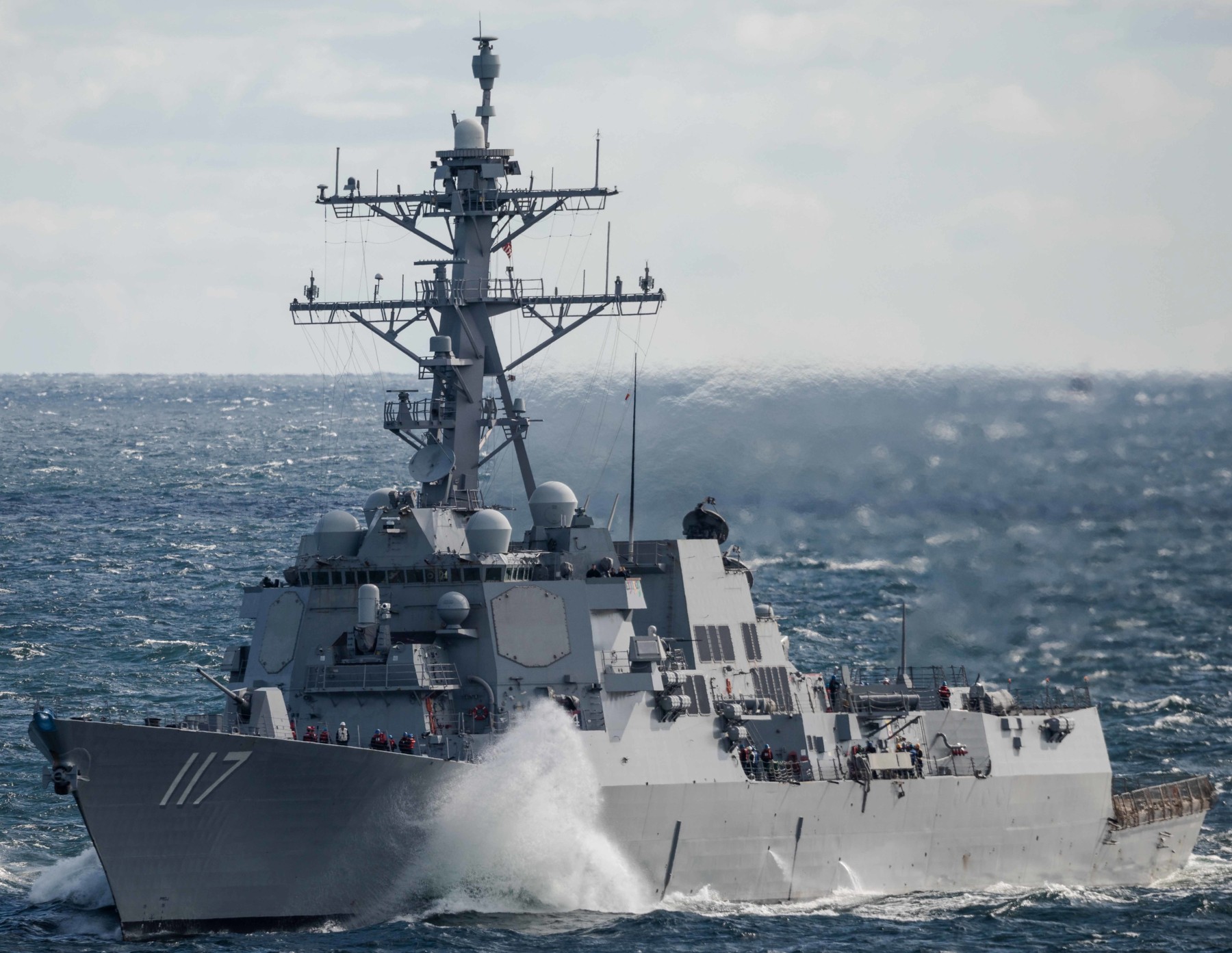 ddg-117 uss paul ignatius arleigh burke class guided missile destroyer aegis us navy baltic sea 49