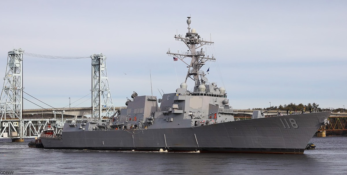 ddg-118 uss daniel inouye arleigh burke class guided missile destroyer us navy aegis bath iron works maine 10