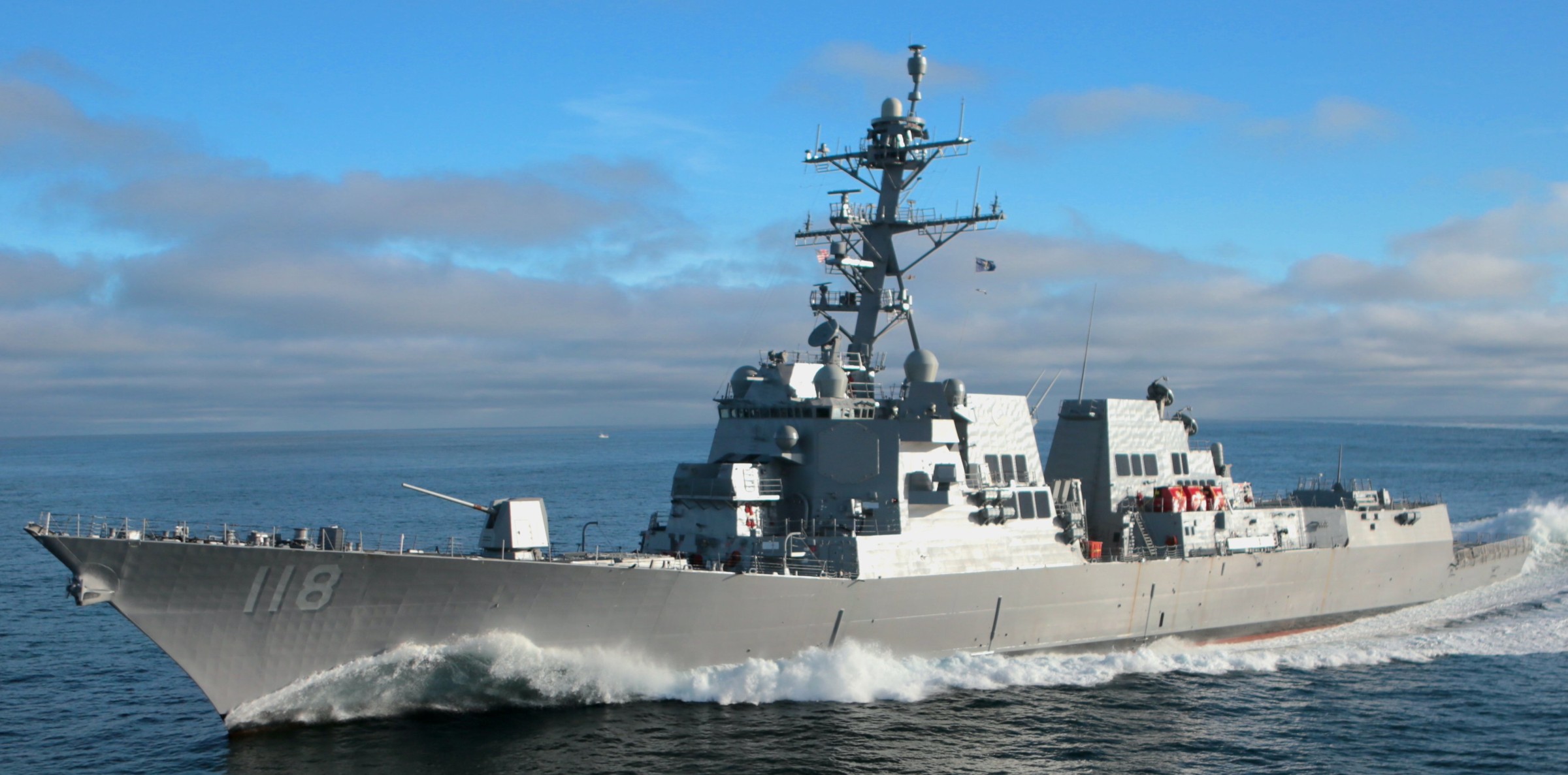 ddg-118 uss daniel inouye arleigh burke class guided missile destroyer us navy aegis bath gdbiw 14 acceptance trials