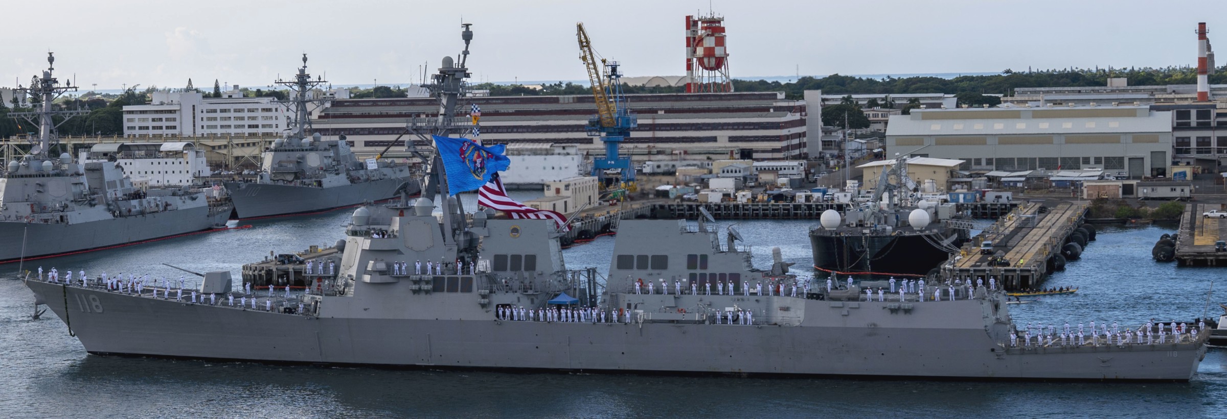 ddg-118 uss daniel inouye arleigh burke class guided missile destroyer us navy aegis bath gdbiw 23