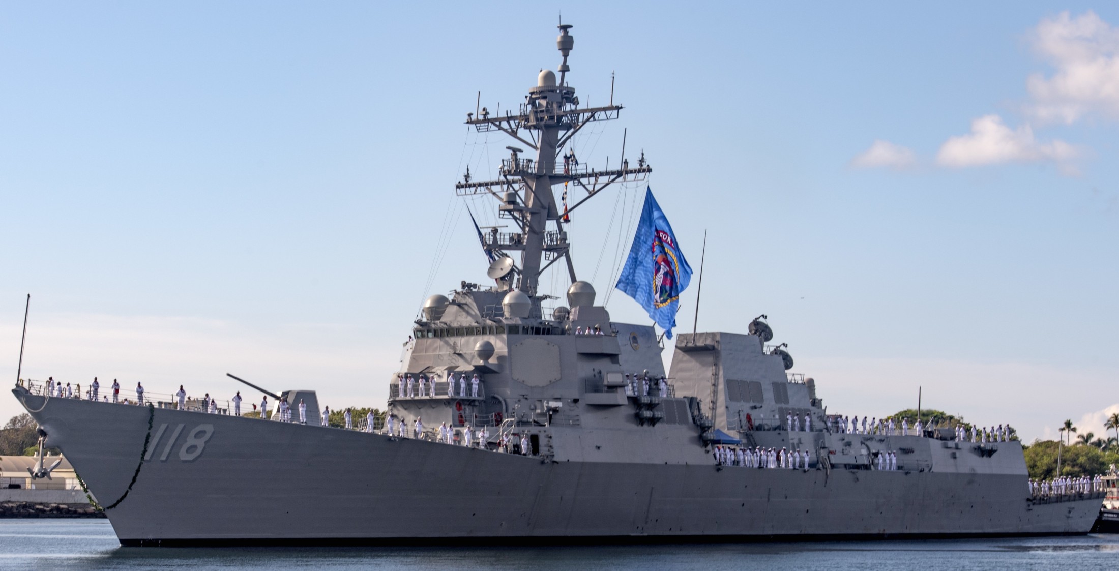 ddg-118 uss daniel inouye arleigh burke class guided missile destroyer us navy aegis bath gdbiw 35