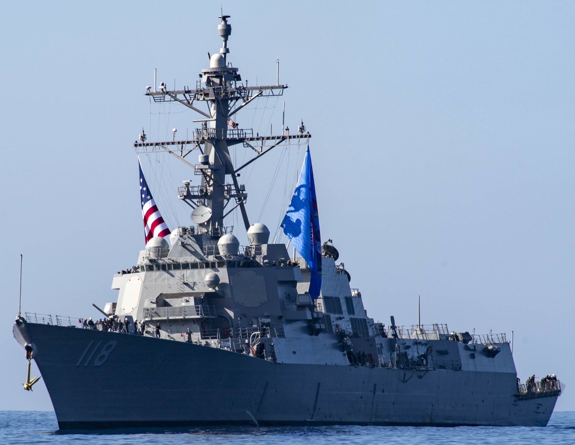 ddg-118 uss daniel inouye arleigh burke class guided missile destroyer aegis us navy kailua-kona hawaii 39