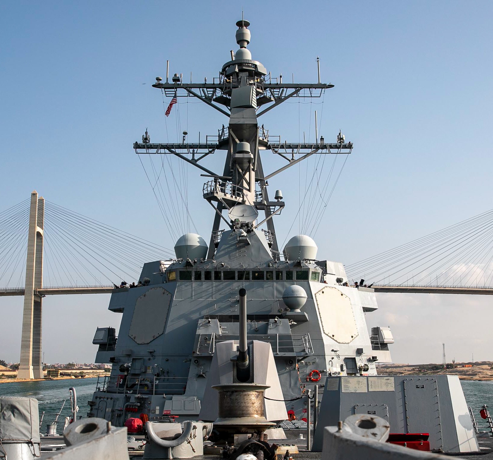 ddg-119 uss delbert d. black arleigh burke class guided missile destroyer aegis us navy suez canal 24