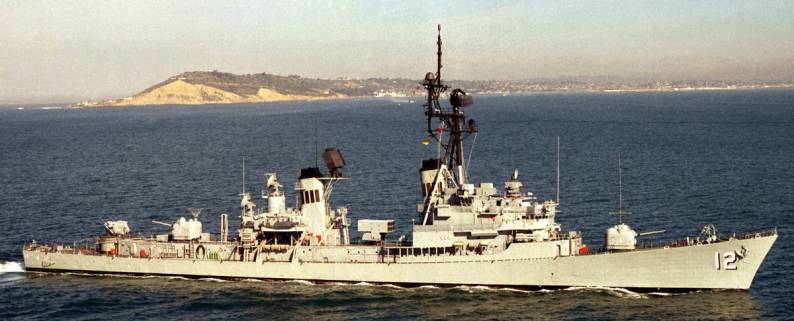 DDG-12 USS Robison - Charles F. Adams class guided missile destroyer