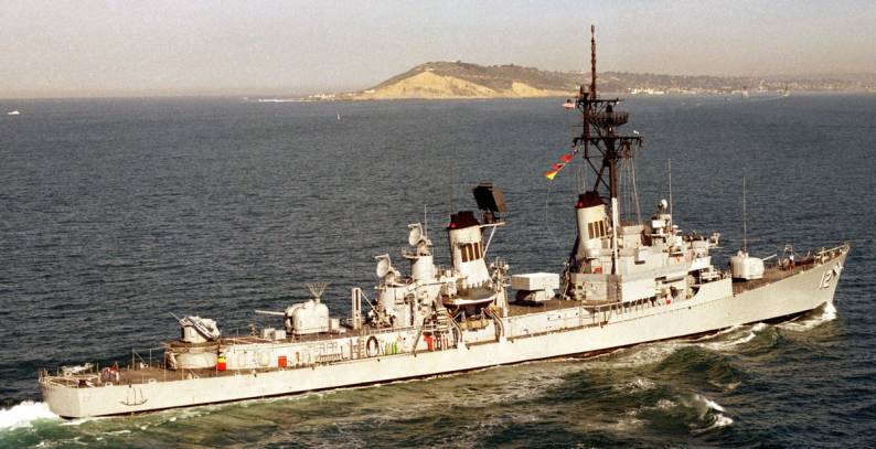 USS Robison DDG-12 - Charles F. Adams class guided missile destroyer
