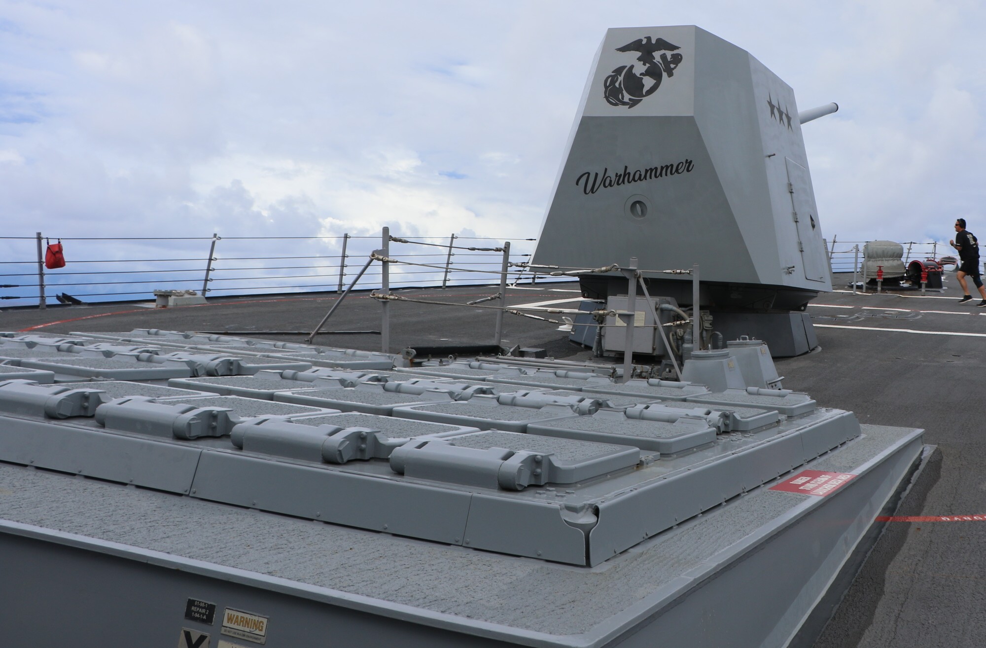 uss frank e. petersen jr. ddg-121 guided missile destroyer mk.41 vertical launching system vls 40