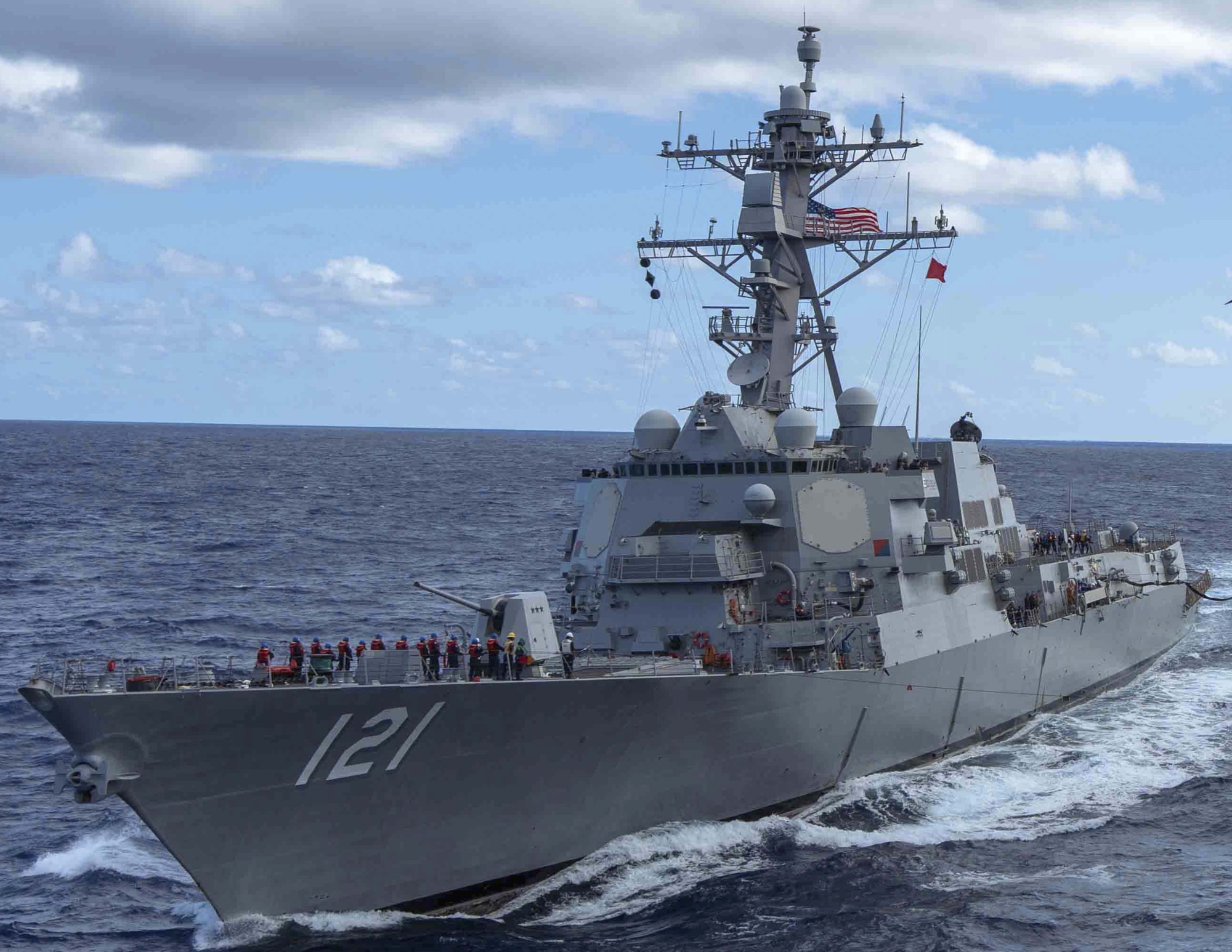 uss frank e. petersen jr. ddg-121 guided missile destroyer northern edge 2025 44