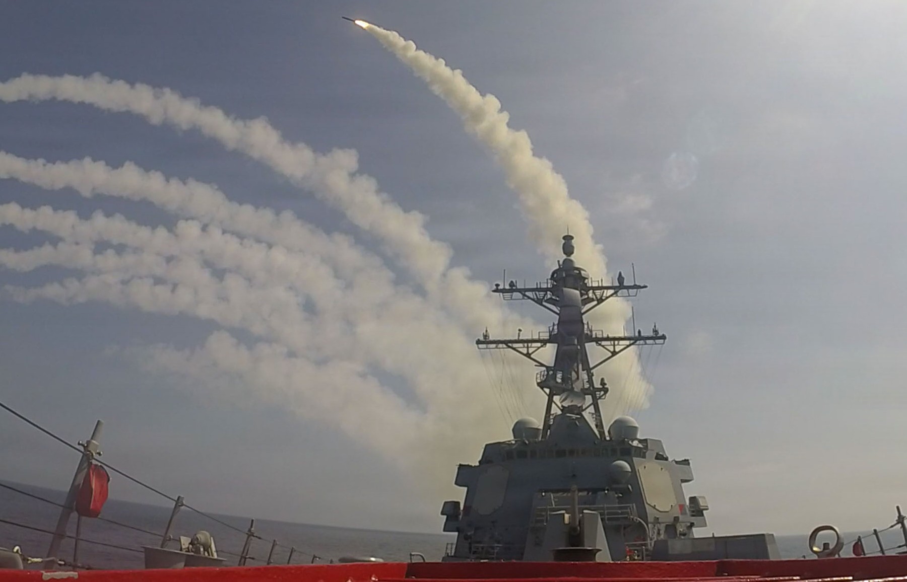 uss frank e. petersen jr. ddg-121 destroyer bgm-109 tomahawk land attack missile tlam operation epic fury iran 2026 48