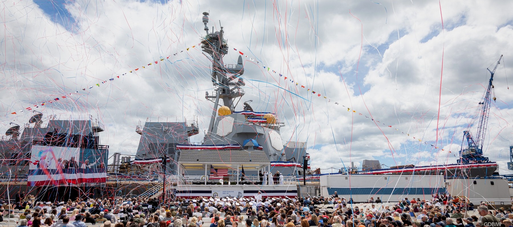 ddg-122 uss john basilone arleigh burke class guided missile destroyer aegis us navy 08 christening ceremony bath