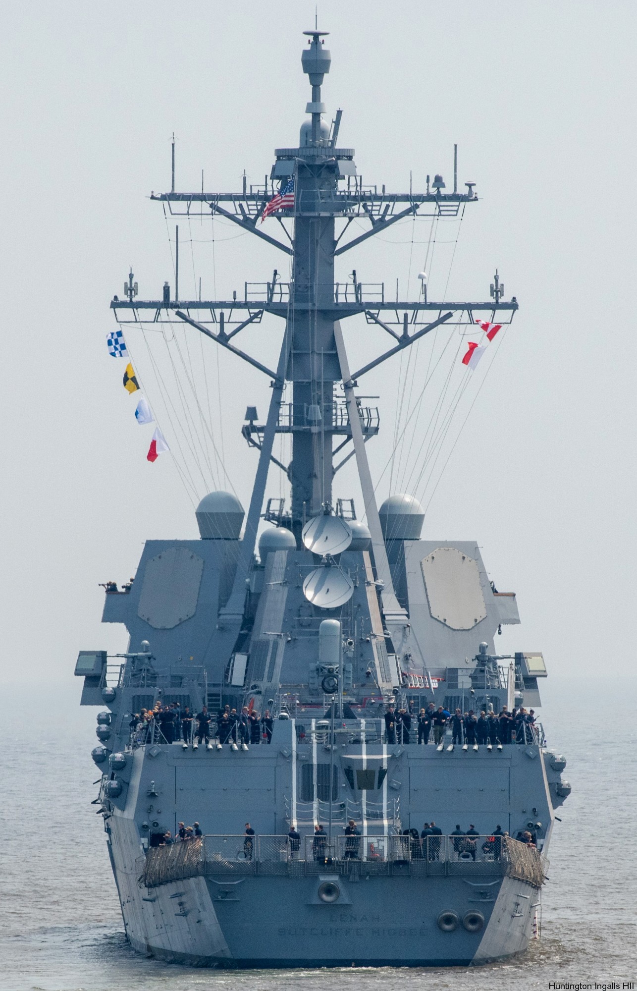 ddg-123 uss lenah h. sutcliffe higbee arleigh burke class guided missile destroyer aegis hii ingalls us navy 14