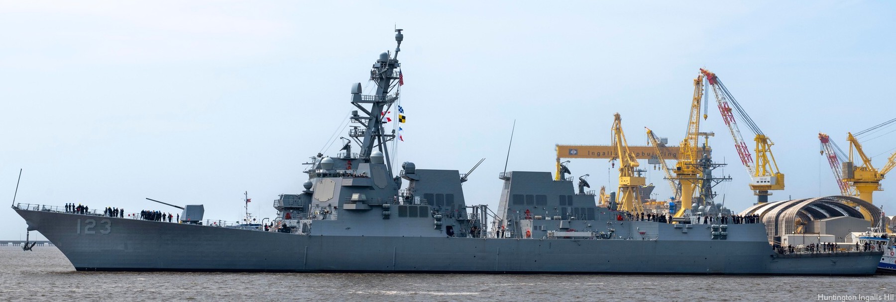 ddg-123 uss lenah h. sutcliffe higbee arleigh burke class guided missile destroyer aegis hii ingalls us navy 15