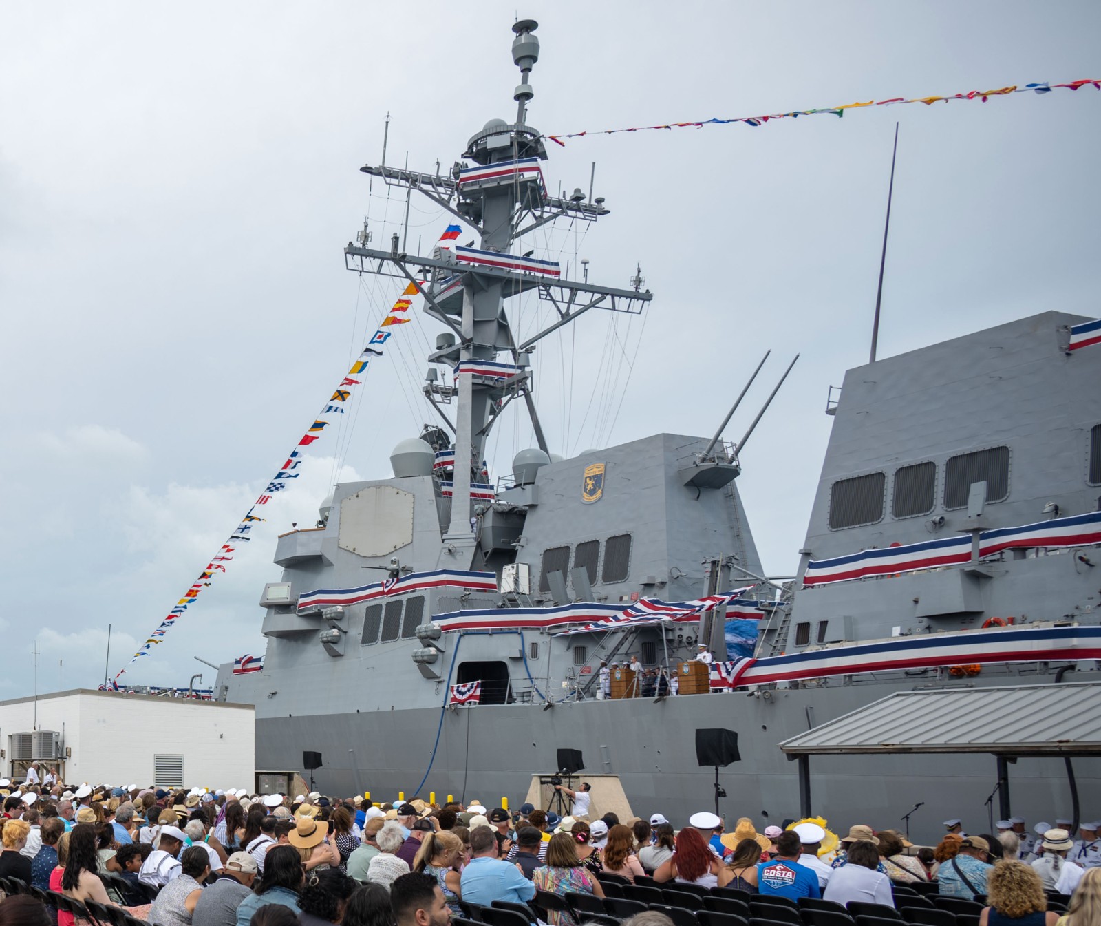 ddg-123 uss lenah h. sutcliffe higbee arleigh burke class guided missile destroyer aegis us navy commissioning key west florida 23