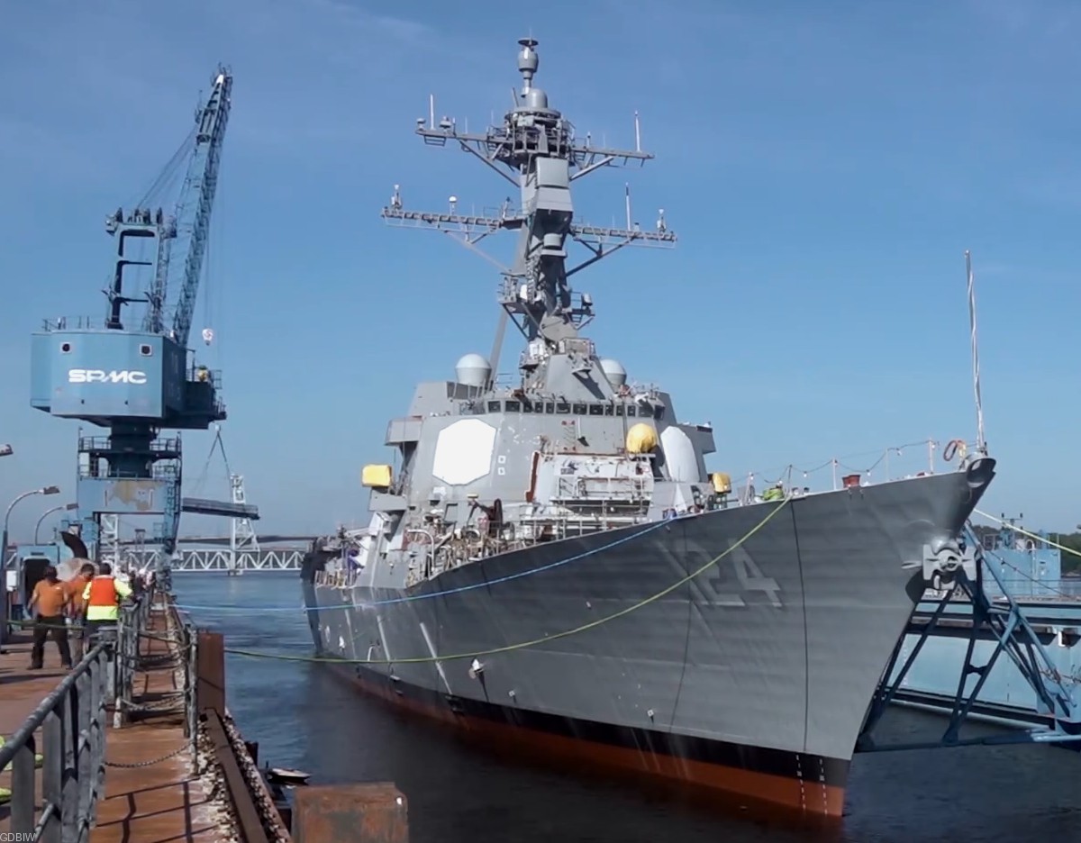 ddg-124 uss harvey c. barnum arleigh burke class guided missile destroyer aegis us navy gdbiw 05