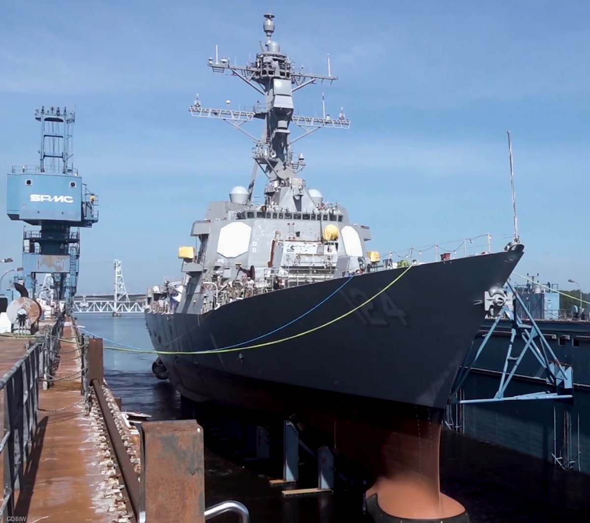 ddg-124 uss harvey c. barnum arleigh burke class guided missile destroyer aegis us navy gdbiw 08