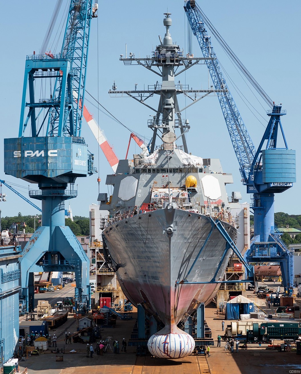 ddg-124 uss harvey c. barnum arleigh burke class guided missile destroyer aegis us navy gdbiw 12