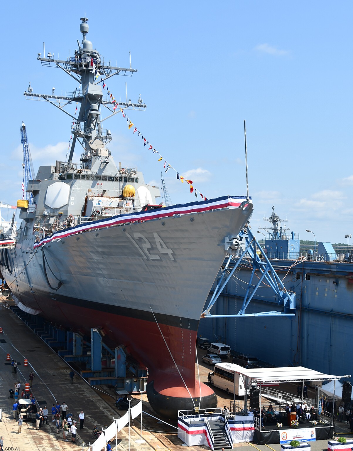 ddg-124 uss harvey c. barnum arleigh burke class guided missile destroyer aegis us navy gdbiw 15