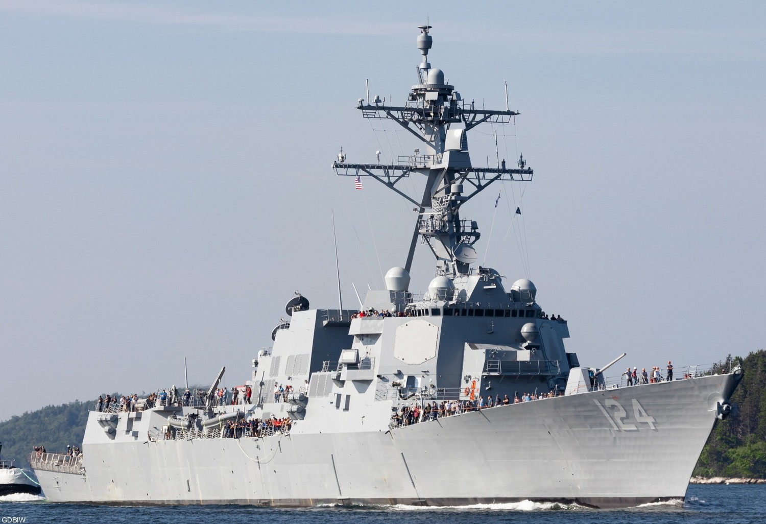 ddg-124 uss harvey c. barnum arleigh burke class guided missile destroyer aegis 21