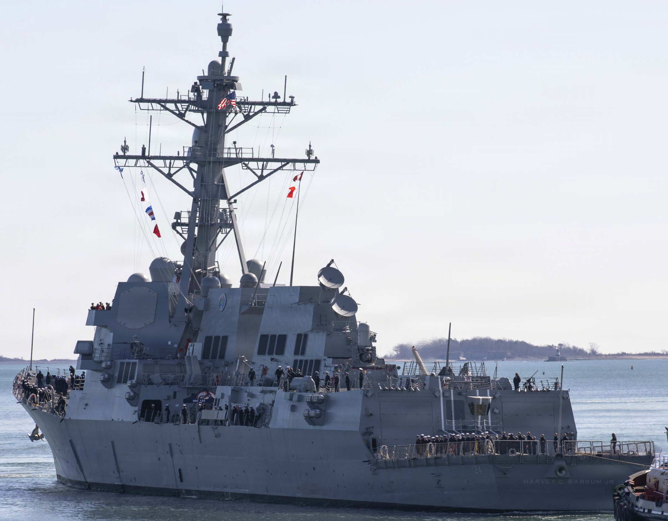 ddg-124 uss harvey c. barnum arleigh burke class guided missile destroyer aegis boston 31