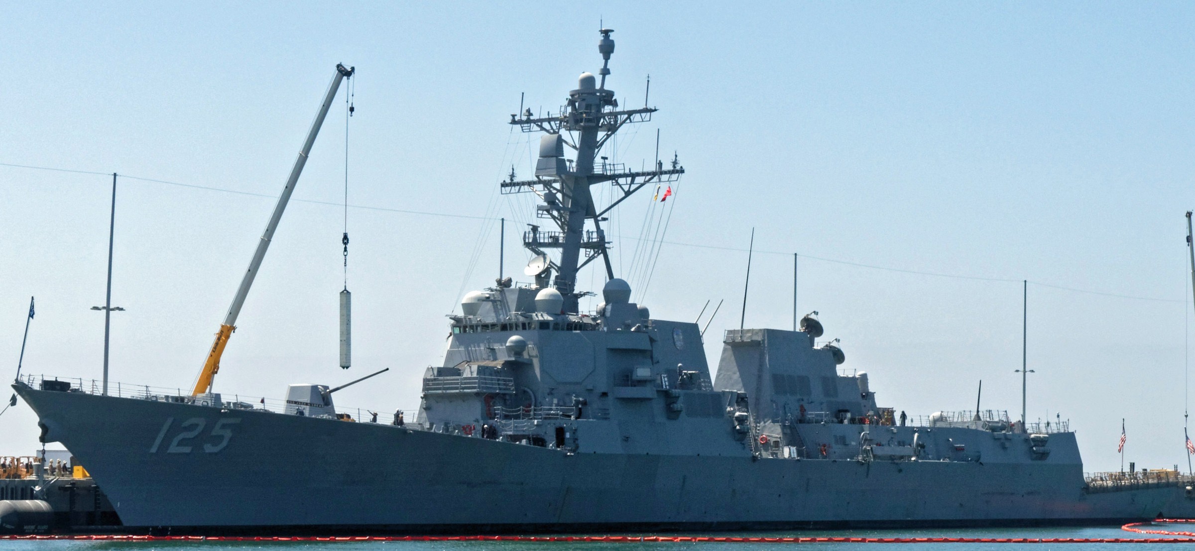 ddg-125 uss jack h. lucas guided missile destroyer nws seal beach california ammunition 31