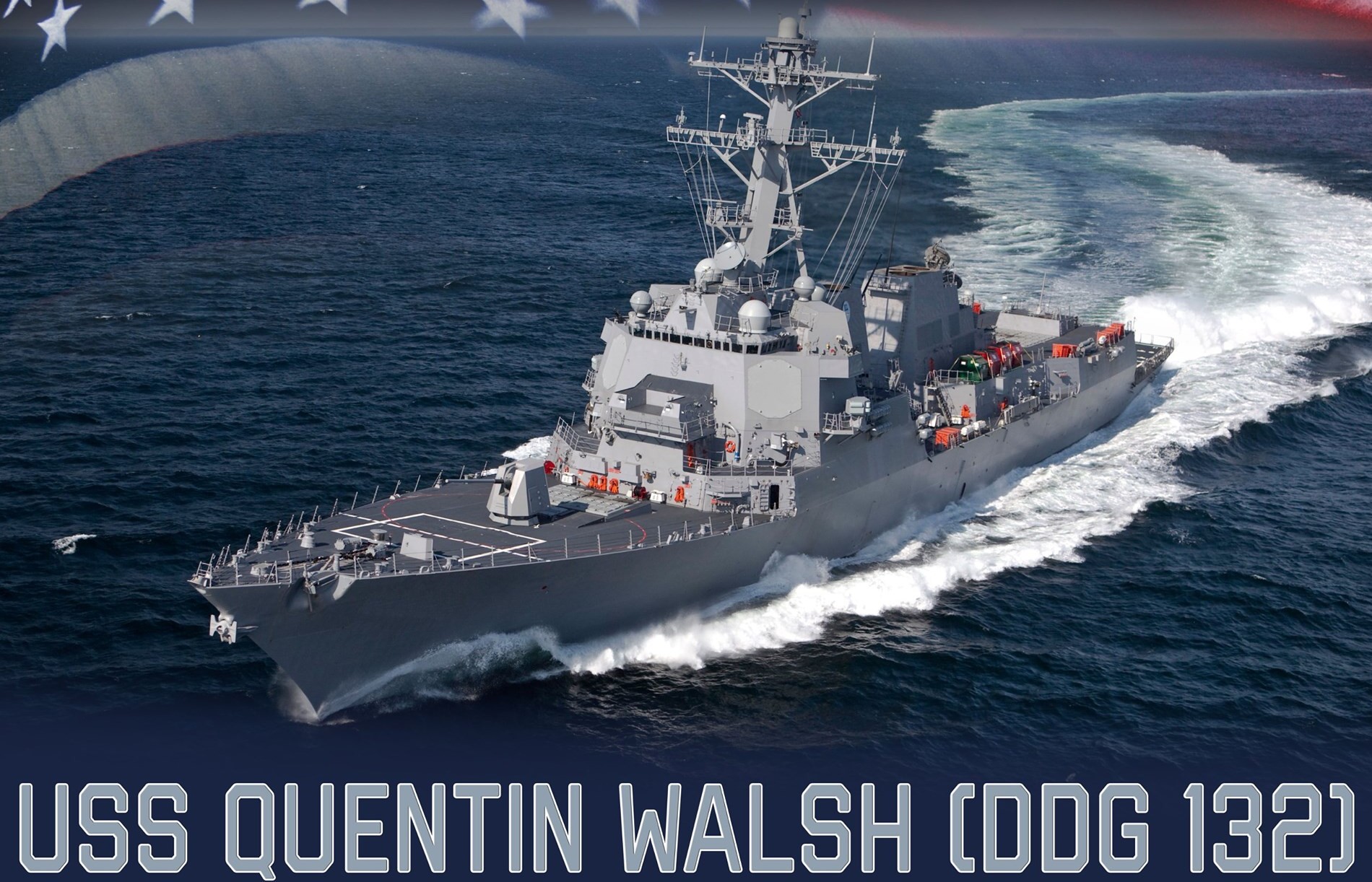 ddg-132 uss quentin walsh arleigh burke class guided missile destroyer aegis us navy 02x