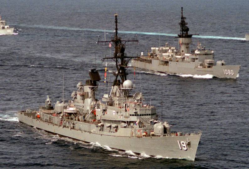 USS Tattnall DDG-19 - Charles F. Adams class guided missile destroyer