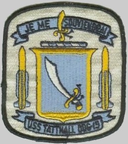 DDG-19 USS Tattnall patch crest insignia