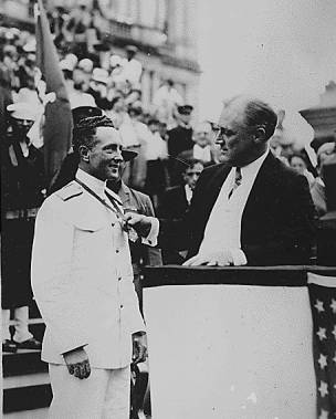 LCDR Richard Evelyn Byrd and president Roosevelt