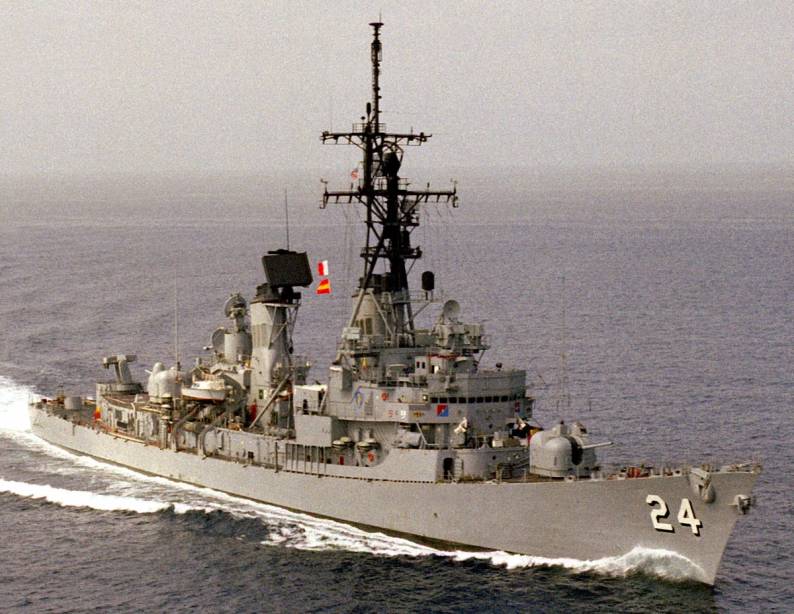 DDG-24 USS Waddell