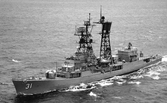 DDG-31 USS Decatur - Decatur / Forrest Sherman class guided missile destroyer