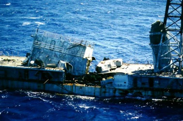 DDG-34 USS Somers sinkex