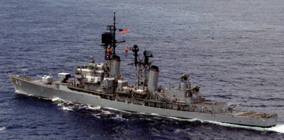 DDG-40 USS Coontz - Farragut class guided missile destroyer