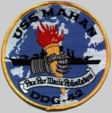 DDG-42 USS Mahan patch crest insignia