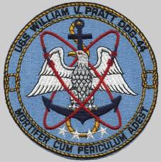DDG-44 USS William V. Pratt patch crest insignia