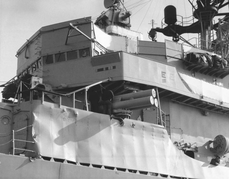 DDG-5 USS Claude V. Ricketts ex USS Biddle - Charles F. Adams class guided missile destroyer
