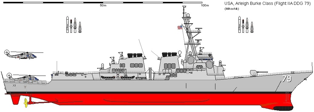 arleigh burke class guided missile destroyer ddg 04x
