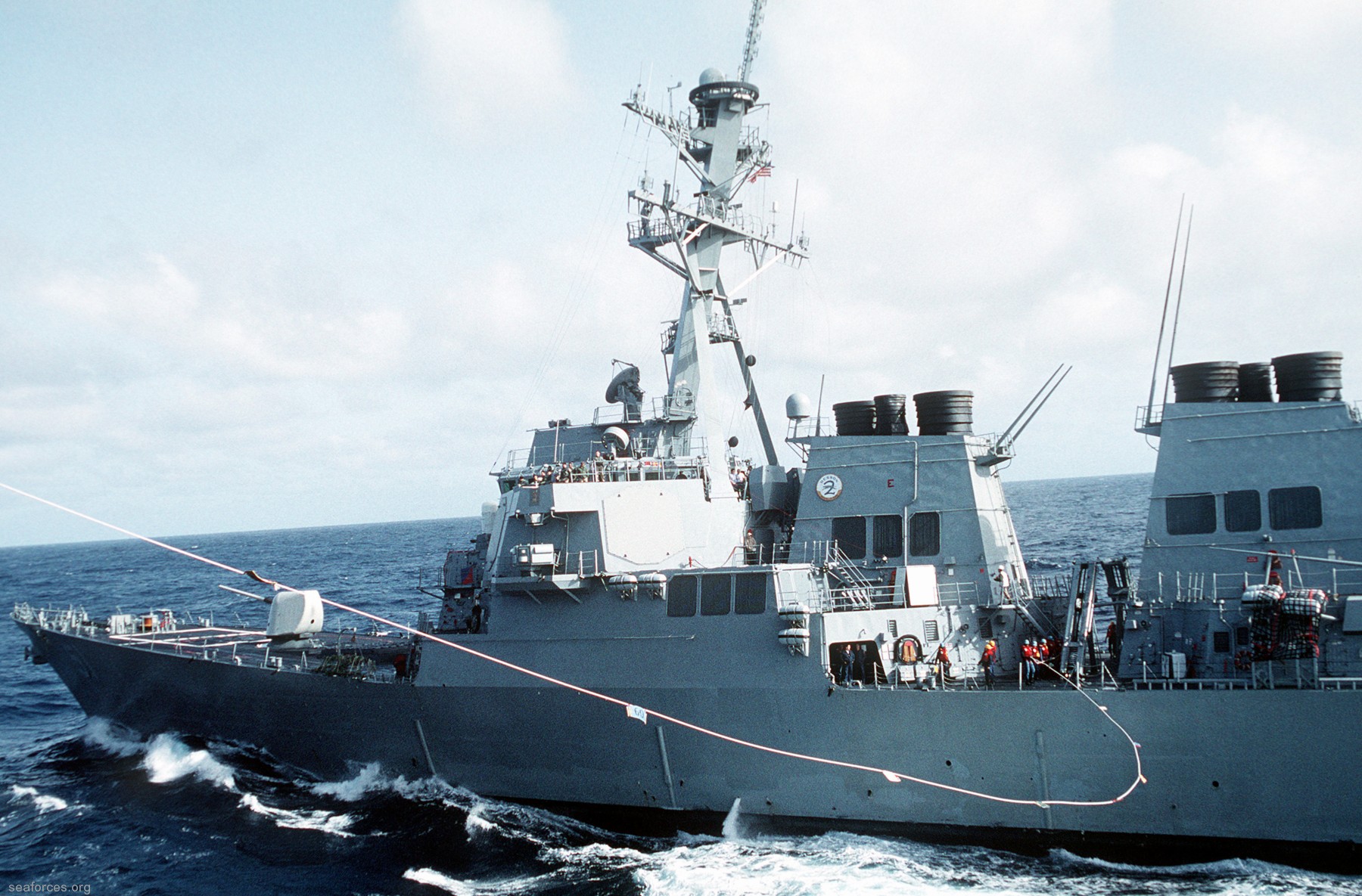 ddg-51 uss arleigh burke destroyer us navy 79 adriatic sea