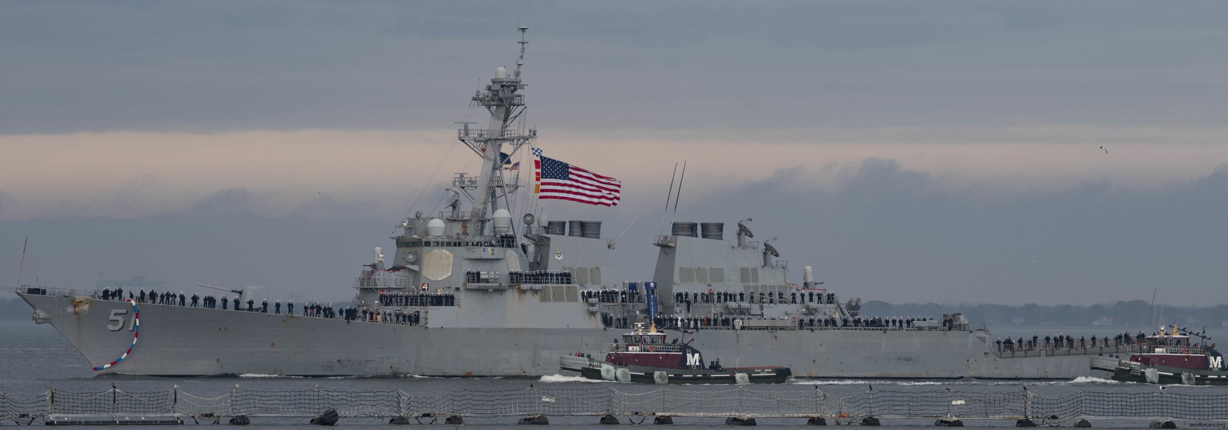 ddg-51 uss arleigh burke guided missile destroyer us navy 91 returning norfolk