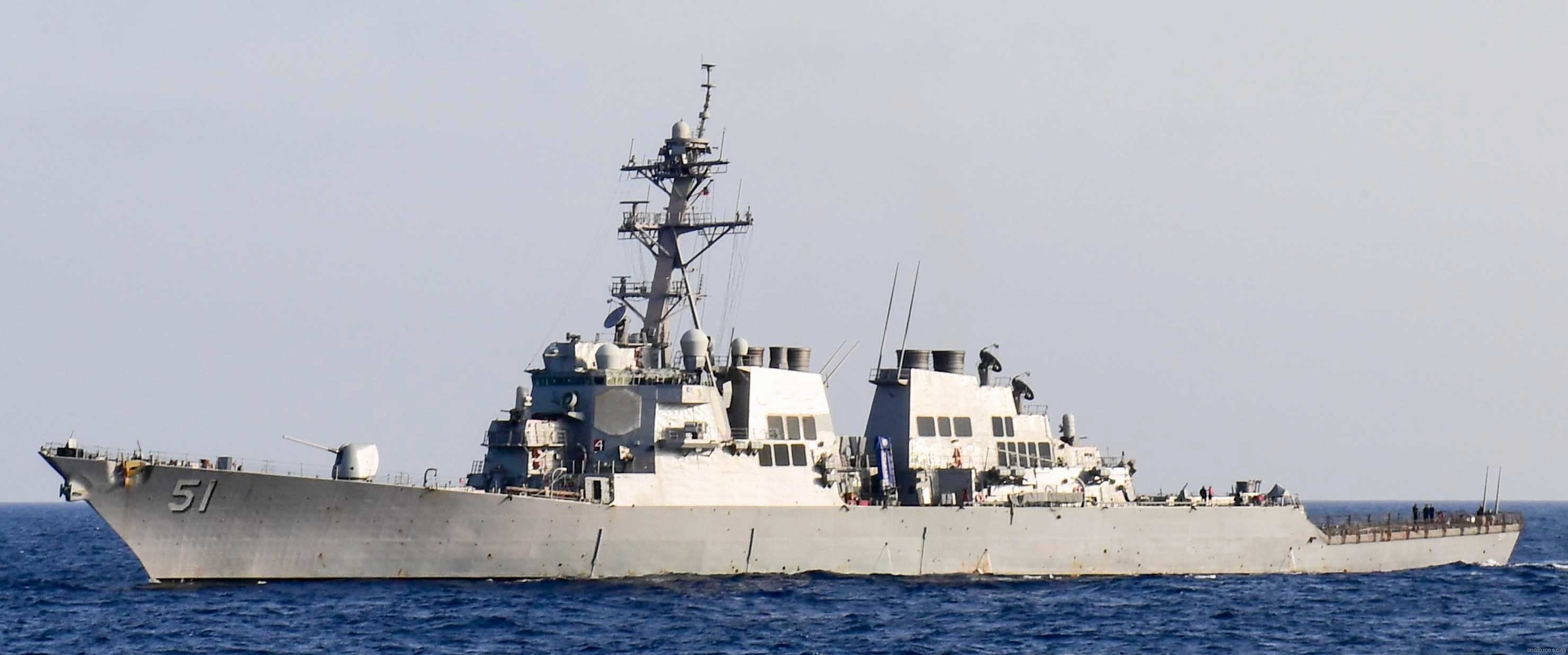 ddg-51 uss arleigh burke guided missile destroyer us navy 94 mediterranean sea