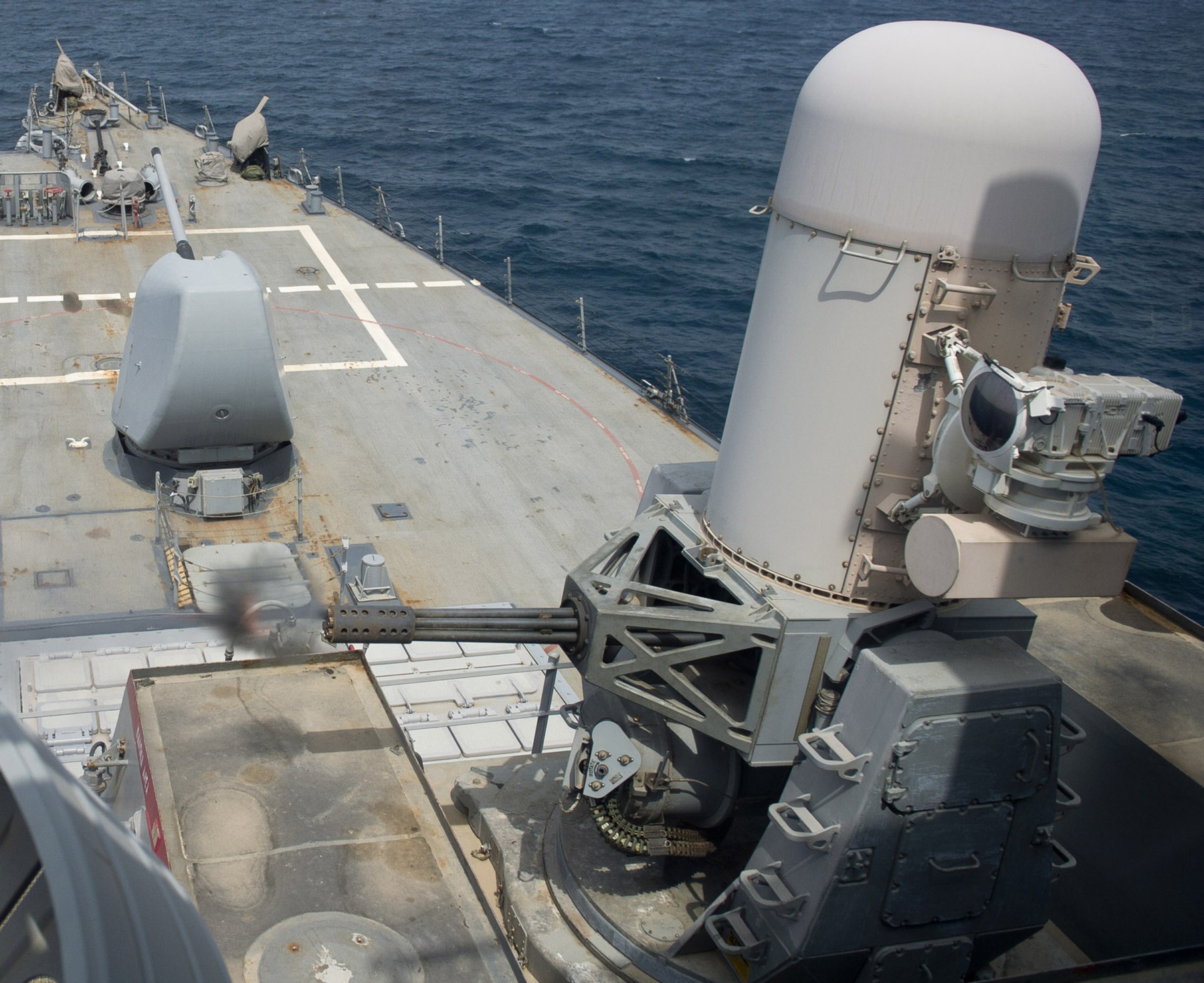 uss arleigh burke ddg-51 guided missile destroyer mk.15 phalanx ciws fire exercise 2014 119