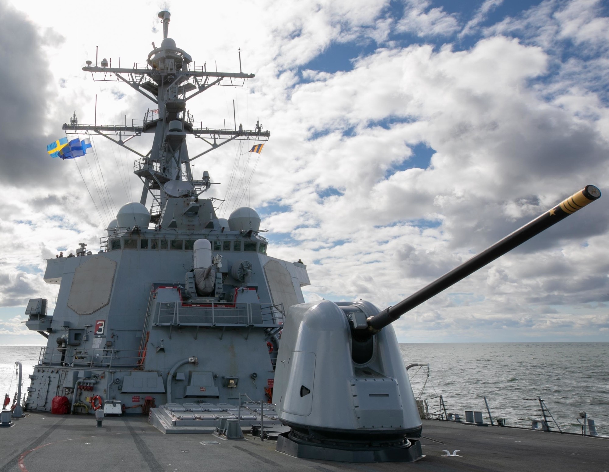 uss arleigh burke ddg-51 guided missile destroyer aegis baltops 2022 133
