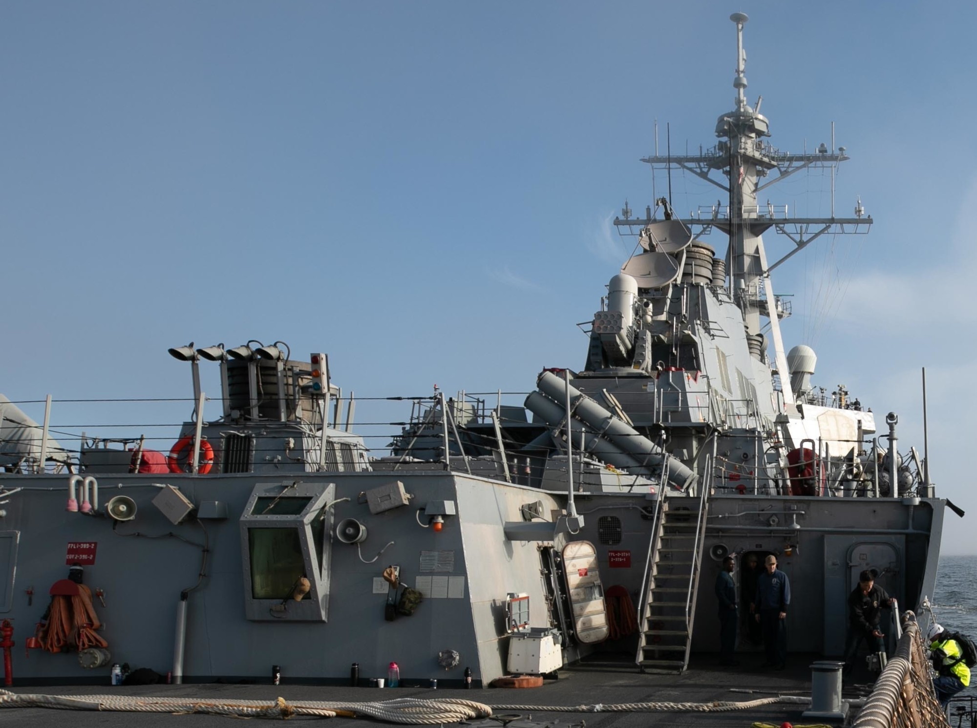 uss arleigh burke ddg-51 guided missile destroyer aegis helsinki finland july 2022