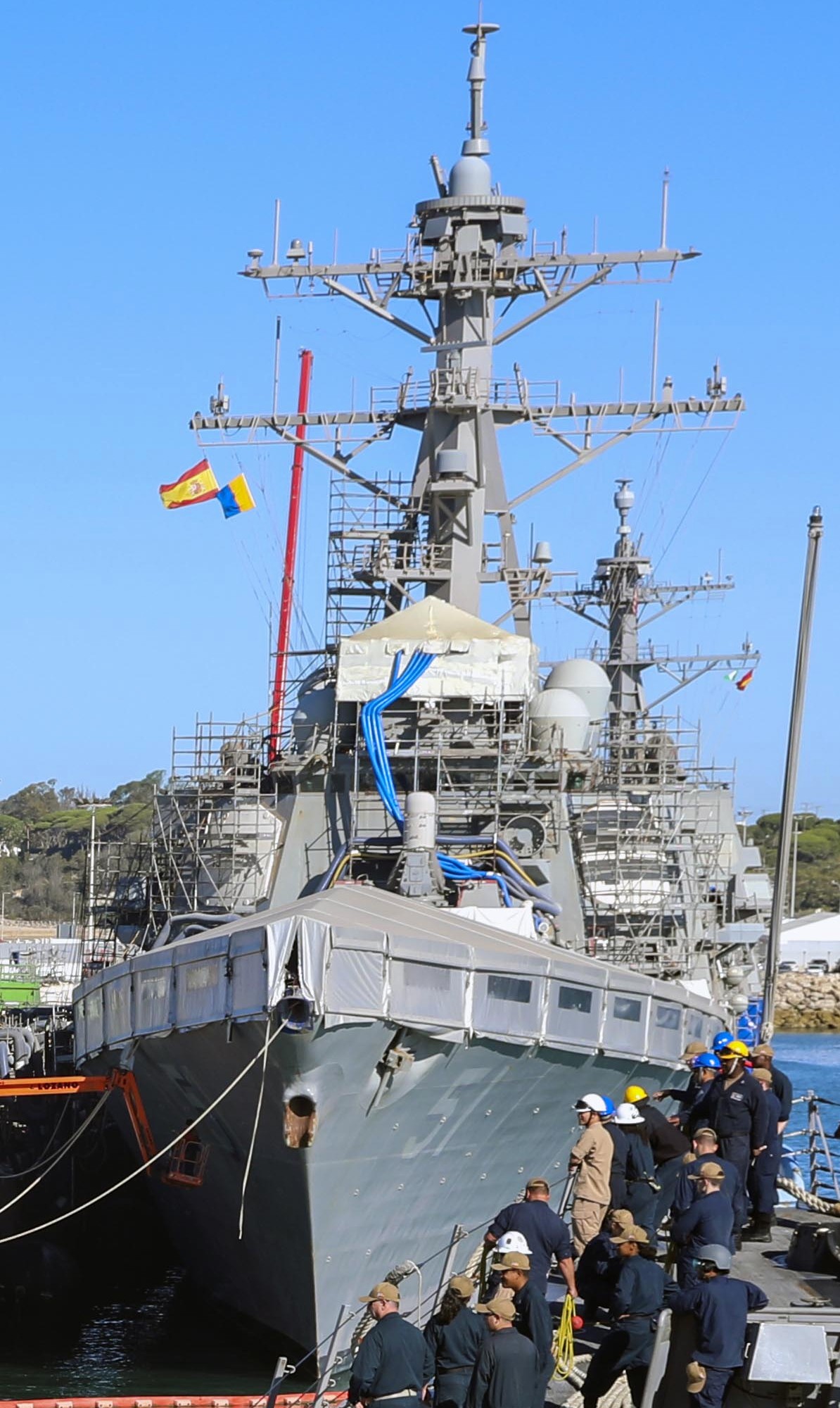uss arleigh burke ddg-51 guided missile destroyer naval station rota spain 2023 140
