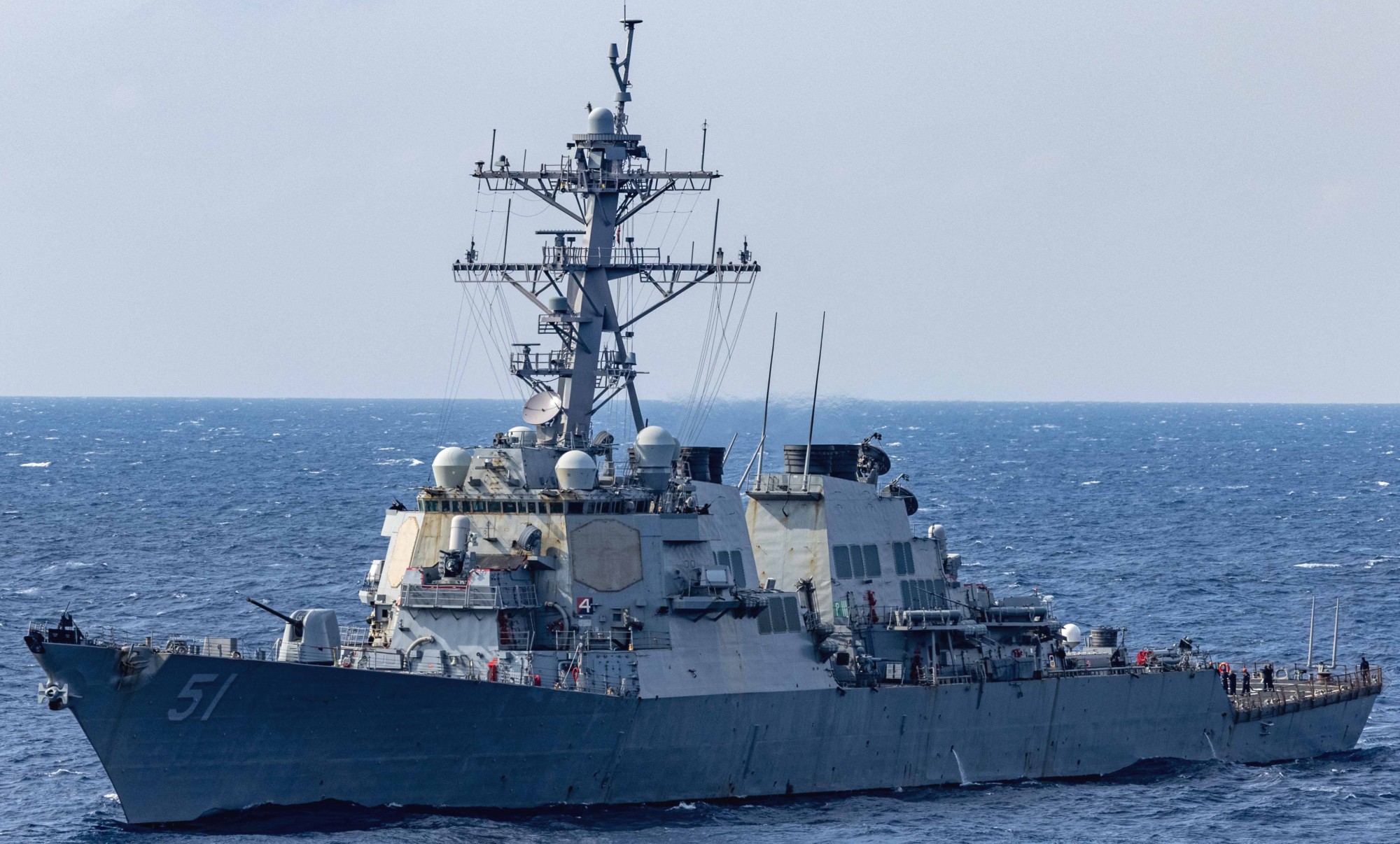 uss arleigh burke ddg-51 guided missile destroyer aegis 143
