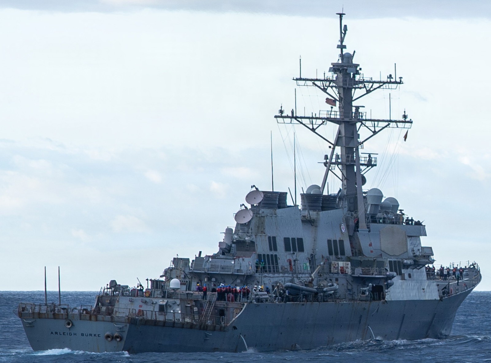 uss arleigh burke ddg-51 guided missile destroyer aegis atlantic ocean 2026 149