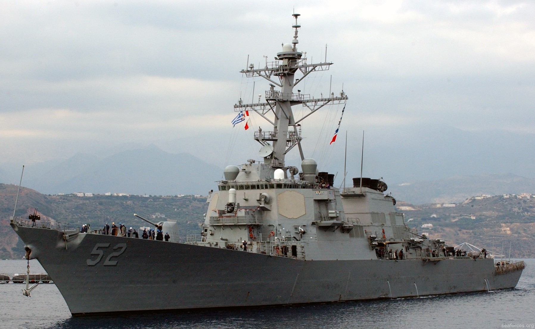 ddg-52 uss barry guided missile destroyer us navy 70 souda bay greece
