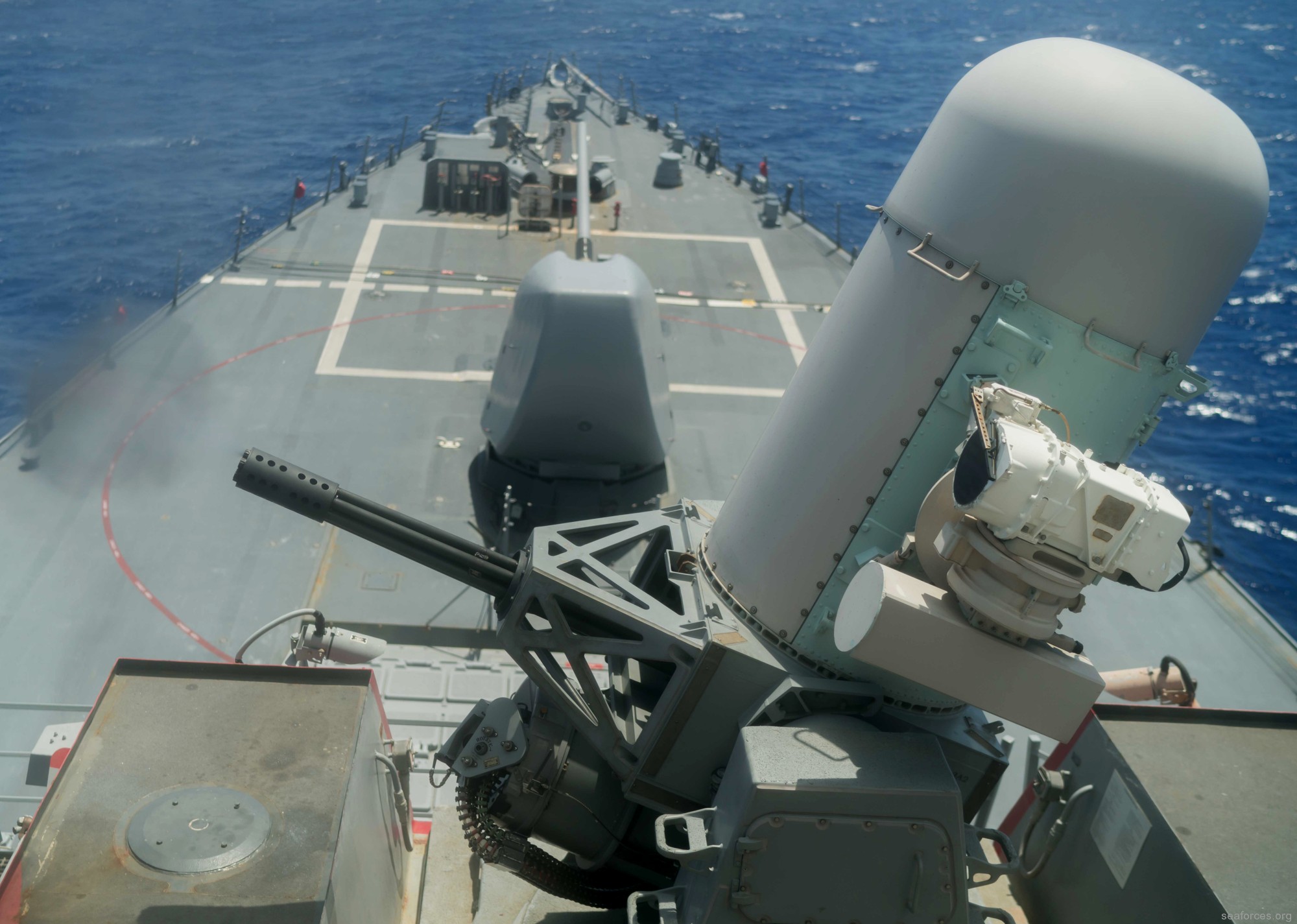 ddg-54 uss curtis wilbur destroyer us navy 23 mk-15 phalanx close-in weapon system ciws