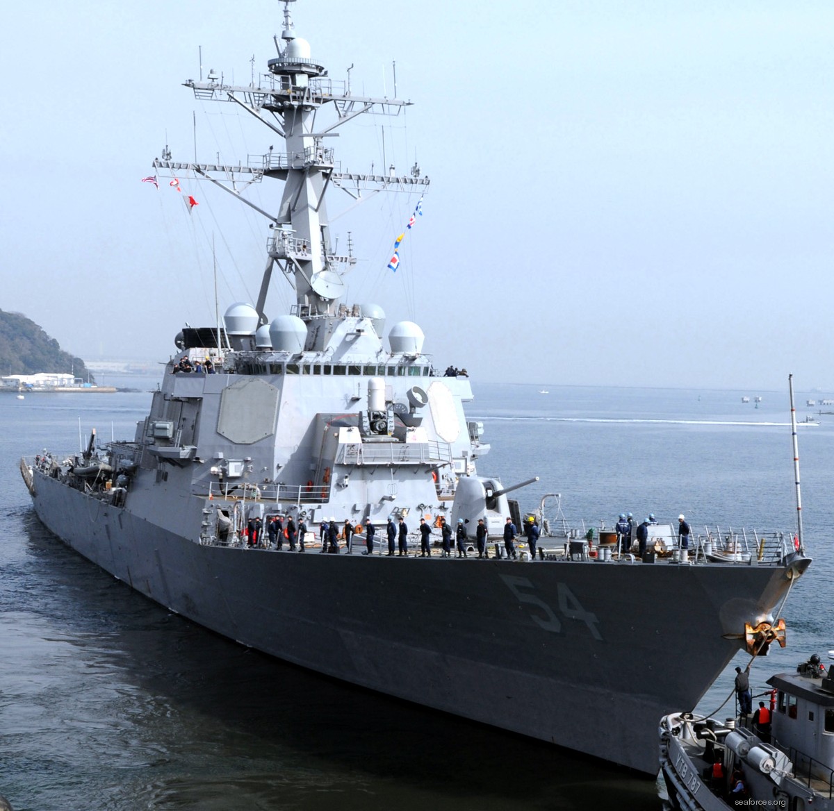 ddg-54 uss curtis wilbur destroyer us navy 45