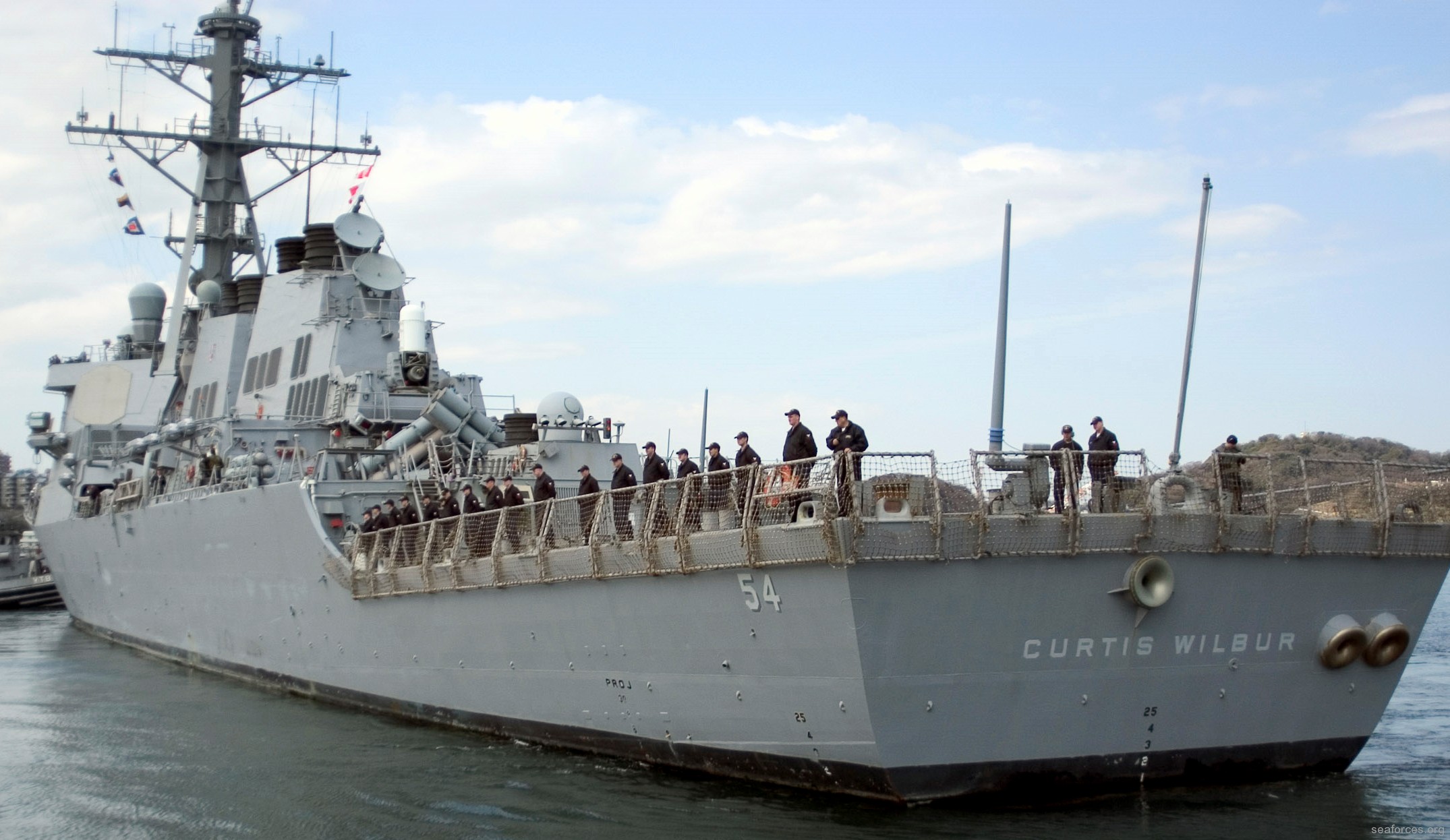 ddg-54 uss curtis wilbur destroyer us navy 61