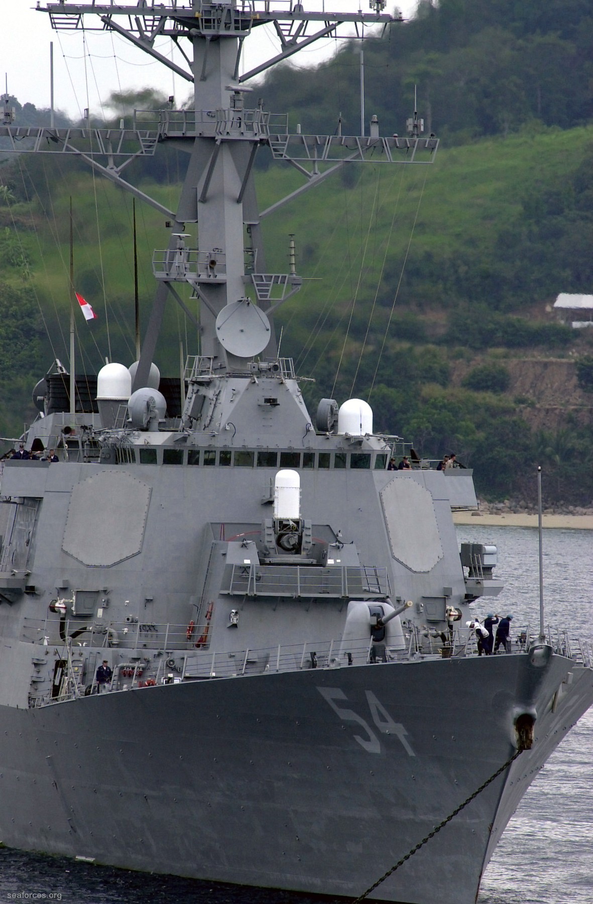 ddg-54 uss curtis wilbur destroyer us navy 94 patong thailand